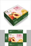 蜜桃多汁包装箱包装礼盒设计
