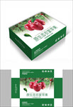 农家苹果包装箱包装礼盒设计