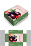 水果李子包装箱包装礼盒设计