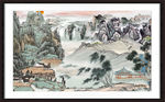 国画山水图