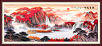 鸿运当头国画