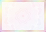 七色升华 淘宝证书纹
