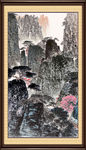 玄关山水画
