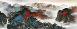 山水画 水墨画 国画 丹青