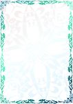 蓝本封皮 加盟证书纹