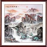 巨幅山水画