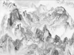 大理石山水