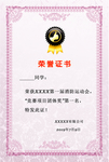 荣誉证书
