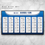 坐诊医生一览表
