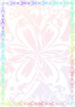 鲜艳花 商业证书纹