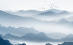 高档中式山水画