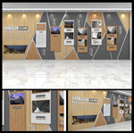 中式古典企业文化墙