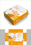 生态鲜橙包装箱包装礼盒设计