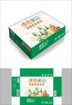 健康蔬菜包装箱包装礼盒设计