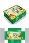 健康水果包装箱包装礼盒设计