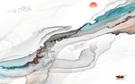 高清画  TIF分层 山水画