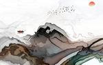 大气 中式高清画 TIF分层