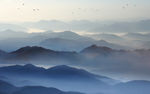 高档山水意境画 TIF合层