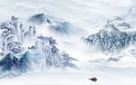 精品山水意境画 TIF分层