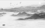 中式水墨画