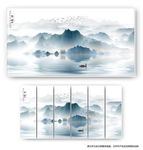 山水背景