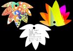 潮流花纹 枫叶吊牌