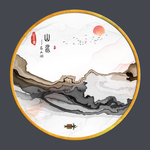 高清抽象线条画 TIF分层