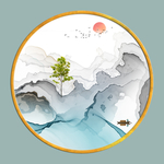 意境创意高档壁画 TIF分层
