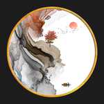 简约意境高清线条 TIF分层