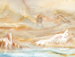 流水玉石装饰画 TIF合层