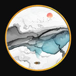 大厅 创意抽象线条 TIF分层