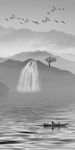 现代 山水意境画 TIF合层