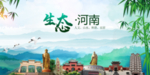 河南生态卫生文明城市海报