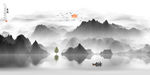 山水背景墙
