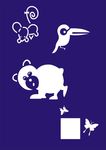 贴开关上图案