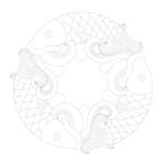 三鱼圆环