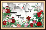 国画牡丹
