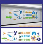 生物实验室文化墙