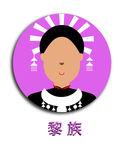 黎族卡通头像