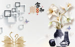 简约背景墙