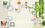 简约背景墙