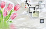 简约背景墙