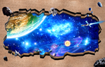星空墙绘