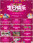 员工生日派对PPT