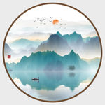 水墨山水画