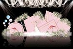 粉色系婚礼