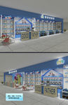 商场门店玩具大世界模型设计3D
