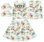 大牌英文花卉套装