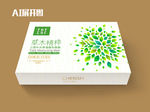 植物化妆品套盒设计平面图