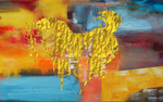 抽象油画